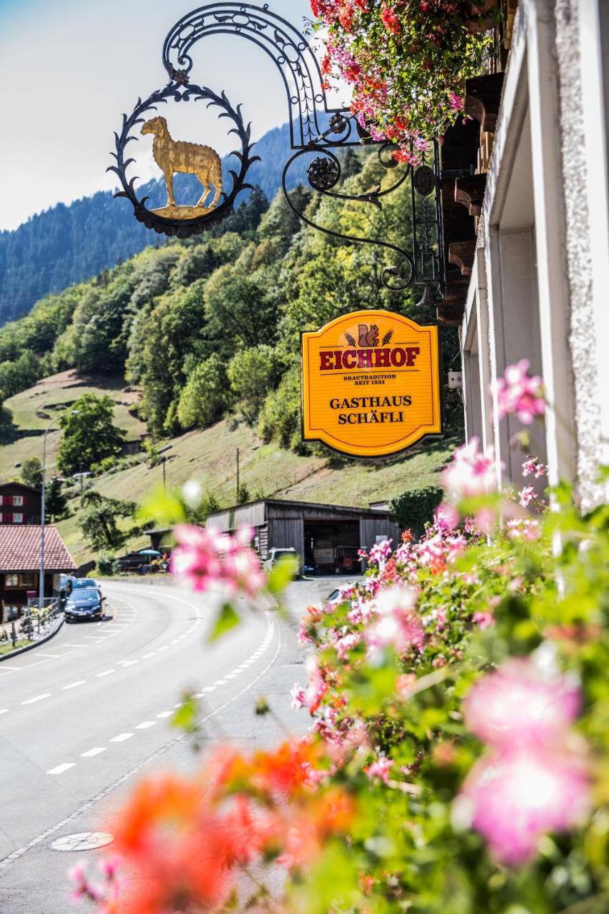 Gaestehaus Schaefli Intschi Esterno foto