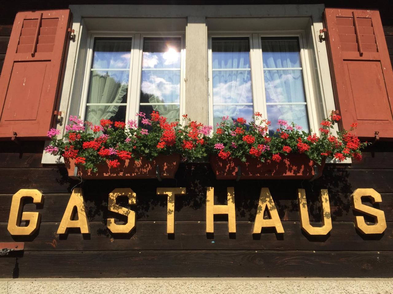 Gaestehaus Schaefli Intschi Esterno foto